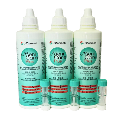 Shop Menicon Contact Lens Solution Value Pack