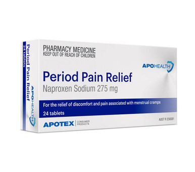 APOHEALTH Period Pain Relief 24 Tablets 1EA