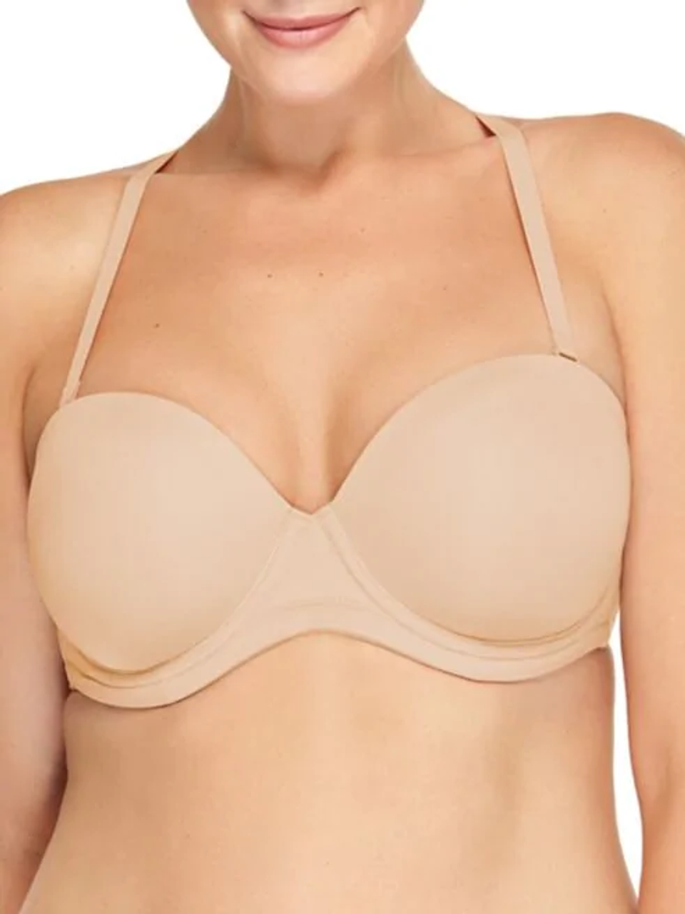 Satin Strapless Bra - Ella Coco Lingerie