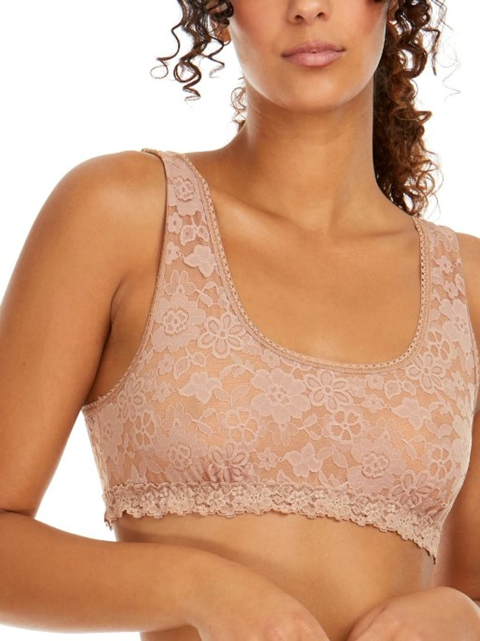 Lace Primer Scoop Neck Bralette