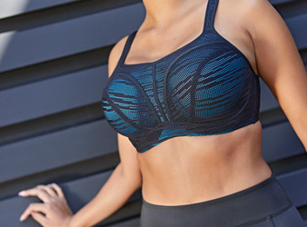 Panache Underwire Sports Bra 5021R Boho Print – Petticoat Fair Austin