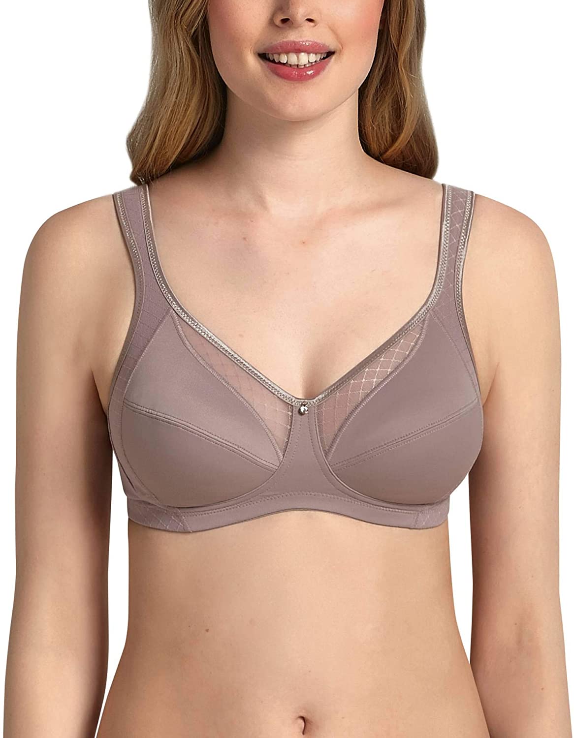 Katia Bra size it 6c us 36c eu 90c Unpadded wireless white