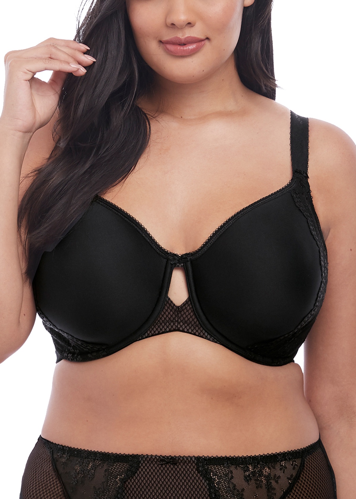 Elomi Charley Underwire Bandless Spacer Molded Bra, Fawn | Elomi Charley  Molded Bras