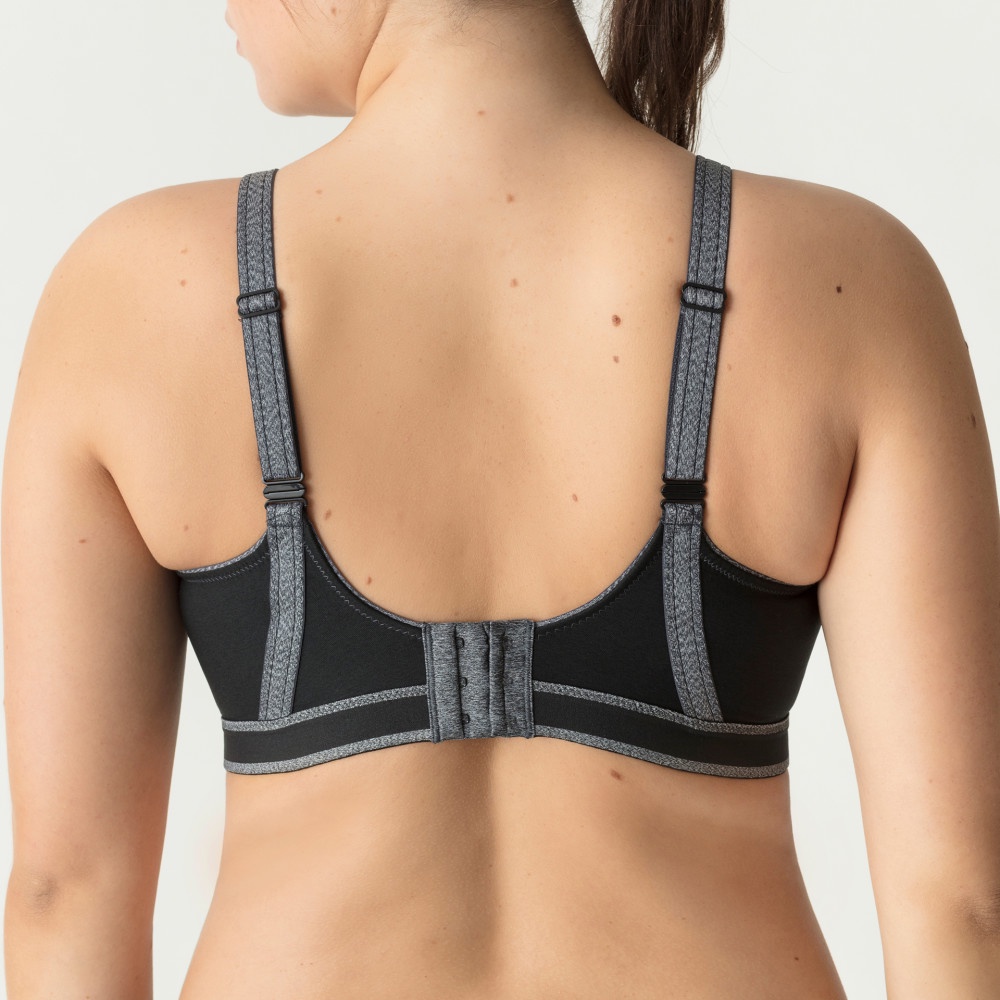 PrimaDonna Sport THE SWEATER black sports bra padded