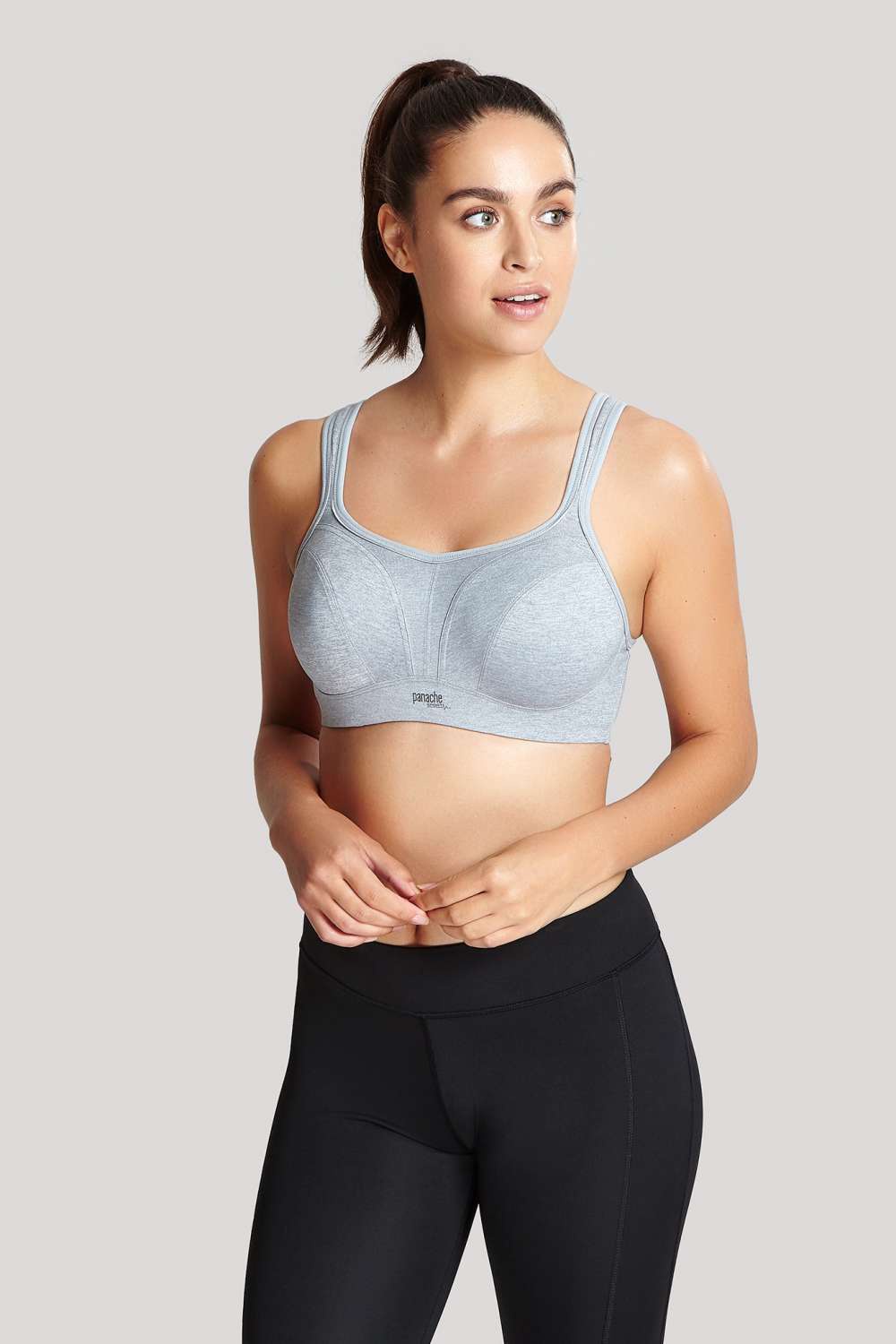 Panache, Intimates & Sleepwear, Panache High Impact Underwire Sports Bra  Grey 32f