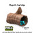 Magnetic Log Hide in Dark Brown Matte Color | Pat and Jen's Creature Cave