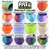 Specialty PLA color chart of available ledge colors | Pat and Jen's Creature Cave