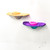 Magnetic Gecko feeding ledges with silicone dishes | Pat and Jen's Creature Cave