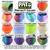 Specialty PLA color chart of available ledge colors | Pat and Jen's Creature Cave