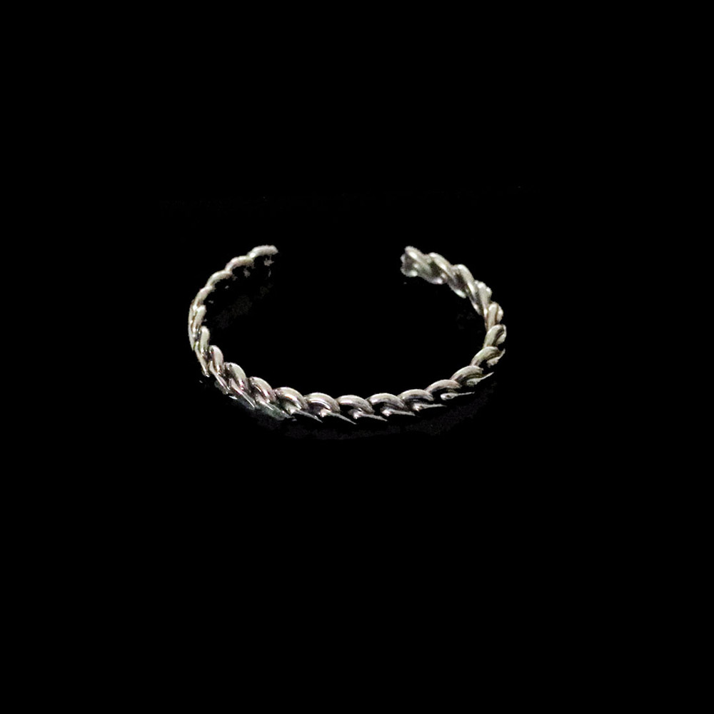 Haba Sterling Silver Chain Cuff Bracelet Infant/Toddler