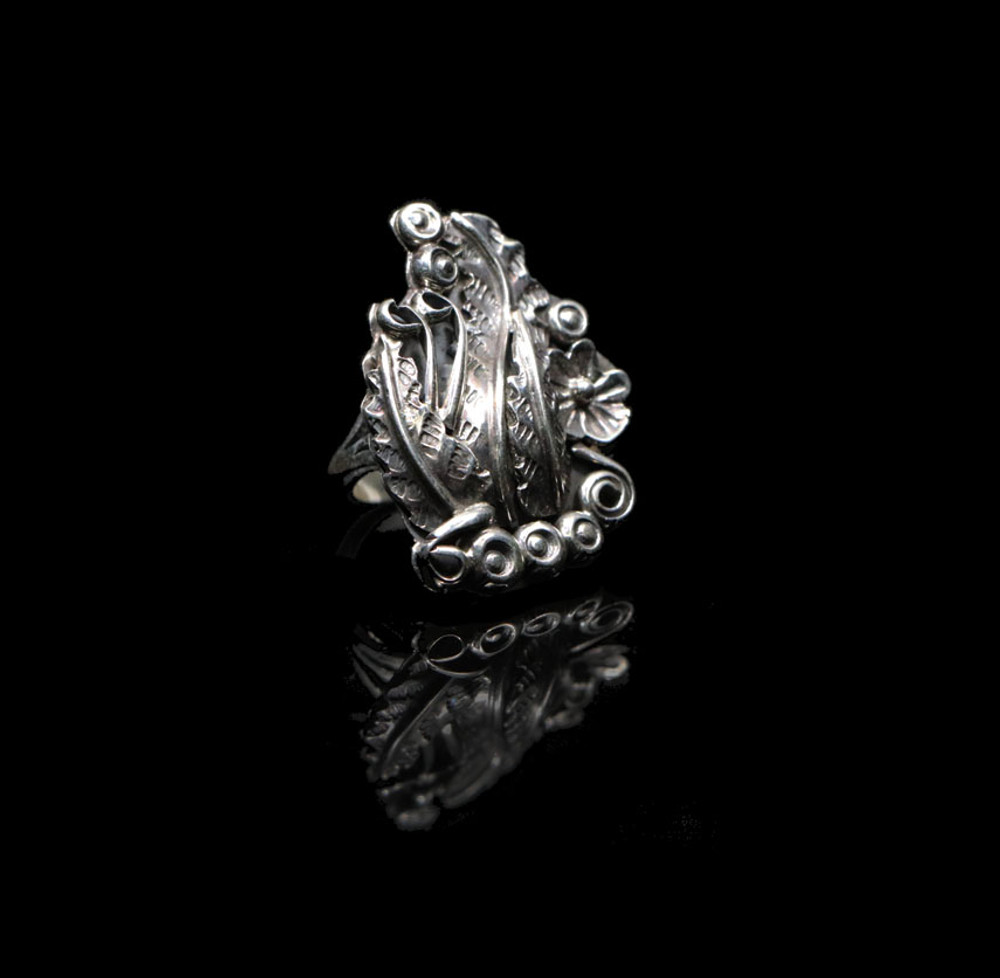 Aiyana Navajo Desert Plants Ring Size 6