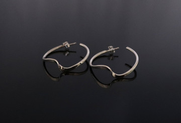 Aiyana Sterling Silver Twist Earrings