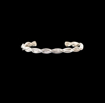 Haba Sterling Little Creek Cuff Bracelet