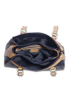 Rioni Navy Signature Carisma Shoulder Bag