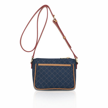 Rioni Navy Signature Crossbody Pocket Purse