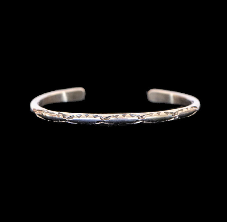 Haba Beardtongue Sterling Silver Cuff Bracelet