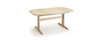 Skovby Solid Oak Ellipse Table 74