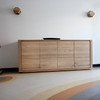 Ethnicraft Oak Sideboard Shadow 4 Door