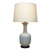 Pair of Oriental Table Lamps - Ivory Tea Bottle