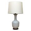 Pair of Oriental Table Lamps - Ivory Tea Bottle