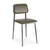 Ethnicraft DC Dining Chair Olive Leather