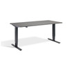 Height Adjustable Graphite Lavoro Standing Desk - Advance