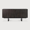 Ethnicraft Teak & Mahogany 3 Door Sideboard Mosaic