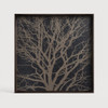 Notre Monde Black Tree Square Wooden Tray