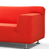 Felt Orange Sofa - Axe