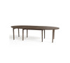 Walnut Extending Dining Table - Skovby Ellipse 78