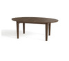 Walnut Extending Dining Table - Skovby Ellipse 78