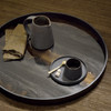 Ethnicraft  Organic Bronze Glass Tray