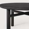 Ethnicraft Teak Quatro Black Outdoor Coffee Table - Small