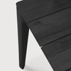 Ethnicraft Bok Teak Black Outdoor Dining Table