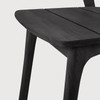 Ethnicraft Bok Teak Black Outdoor Dining Chair