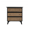 Rattan 3 Drawer Chest