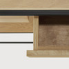 Ethnicraft Oak & Black Monolit Console