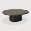 Slice Coffee Oval Minerals Coffee Table - Whisky