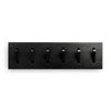 Ethnicraft Utilitile Long Black Oak Wall Coat Rack