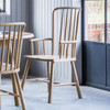 Marlow Pair of Oak Carver Dining Chairs