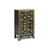 Chinese Black Lacquer Butterfly Cabinet