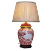 Pair of Oriental Table Lamps - Menagerie Palace Jar