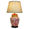 Pair of Oriental Table Lamps - Menagerie Palace Jar