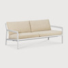 Ethnicraft Aluminium Jack Outdoor 2 Seat Sofa Natural