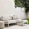 Ethnicraft Aluminium Jack Outdoor 2 Seat Sofa Natural