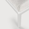 Ethnicraft Aluminium Jack Outdoor Footstool Off White