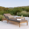 Ethnicraft Jack Teak Outdoor Adjustable Lounger Mocha Premium