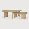 Ethnicraft Oak Boomerang  Coffee Table