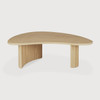 Ethnicraft Oak Boomerang  Coffee Table