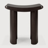 Ethnicraft Mahogany Roller Max Stool